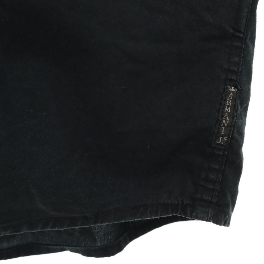 Armani Jeans Long Sleeve Slim Shirt S Black Women Used