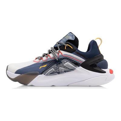 Li Ning Fire Demping Veerkracht Lage top Casual Schoenen Heren AGLQ059-5