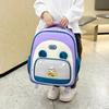 Kindergarten Schoolbag Cartoon Color-matching Lightweight Backpack Boys And Girls Children Schoolbag
