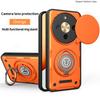 Slide Lens Camera Protection Funda for Honor X9D 5G Case Magnetic Rotate Ring Kickstand Cover for Honor X70 5G Armor Case