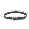 105Cm Female Luxury  Versatile Belt Adjustable Metal Buckle Belt For Women Suit Jeans Clothing Accessories