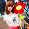 Plush Rose Bouquet Curtain Decoration for Valentine's Day, Wedding, or Qixi Celebration – Handheld Flower Gift