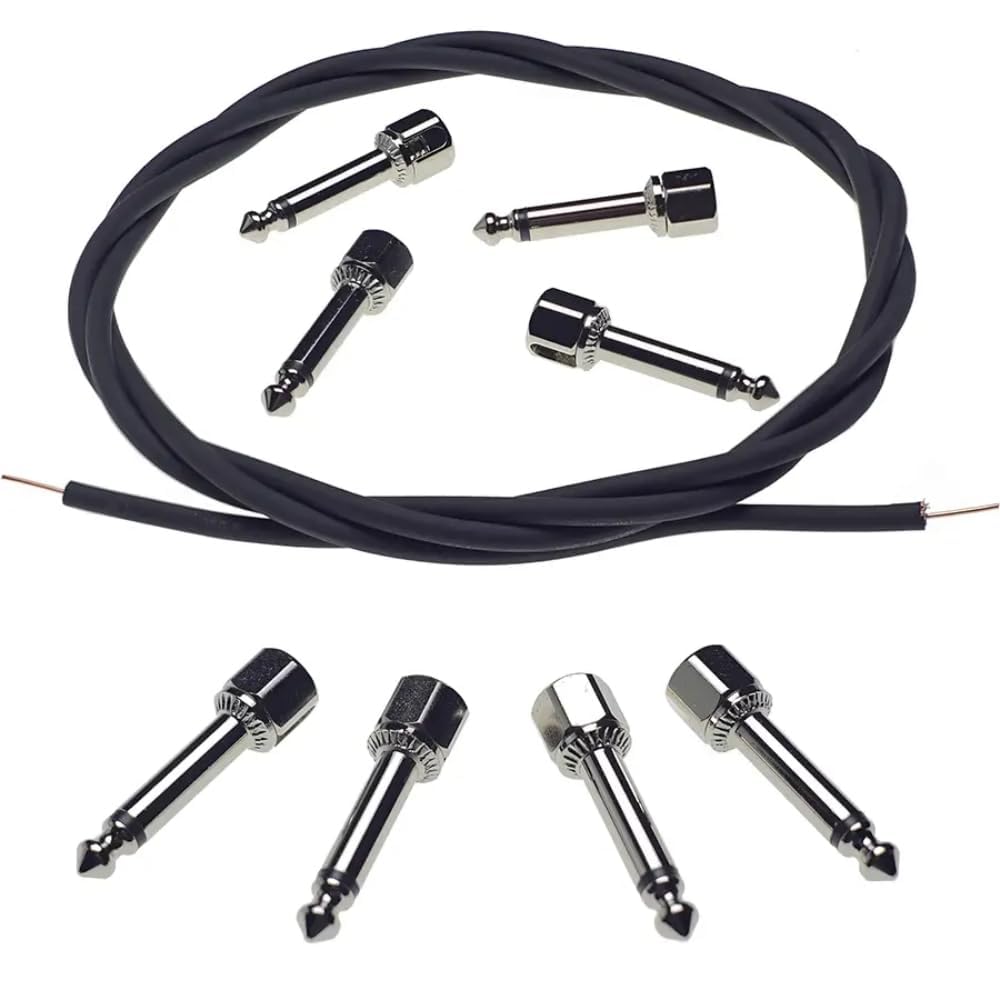 Evidence Audio SIS Plug 8 & 5ft Monorail Patch Cable Kit – Graphite Black