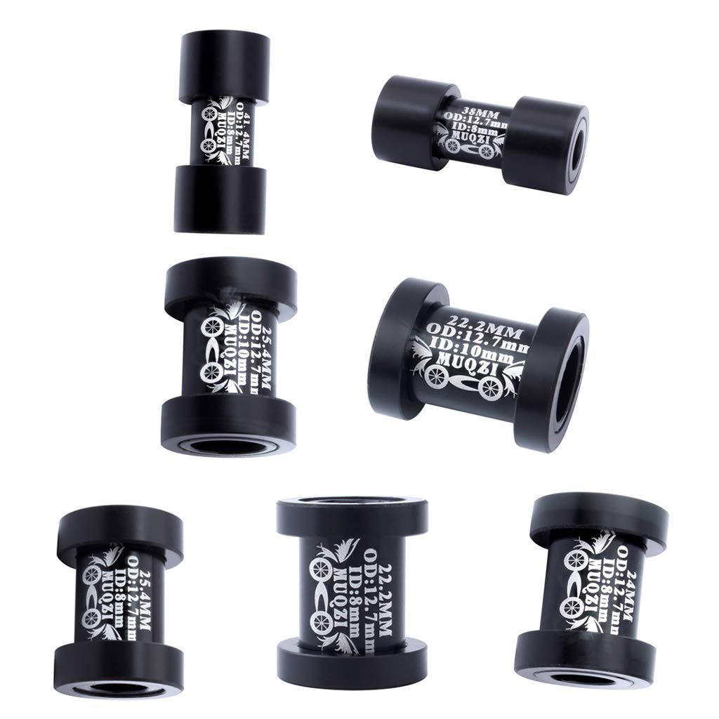 Bicycle Shock Absorber Bush Rear Shock Absorber Mount Kit 7 Sizes - 22.2 X 8mm