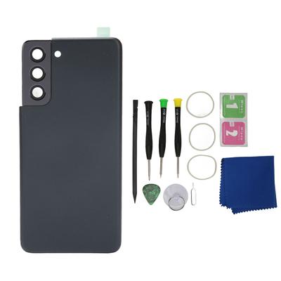 Remplacement de vitre arrière pour S21 Cache arrière Boîtier Porte Outil de réparation de remplacement Accessoires avec préinstallé