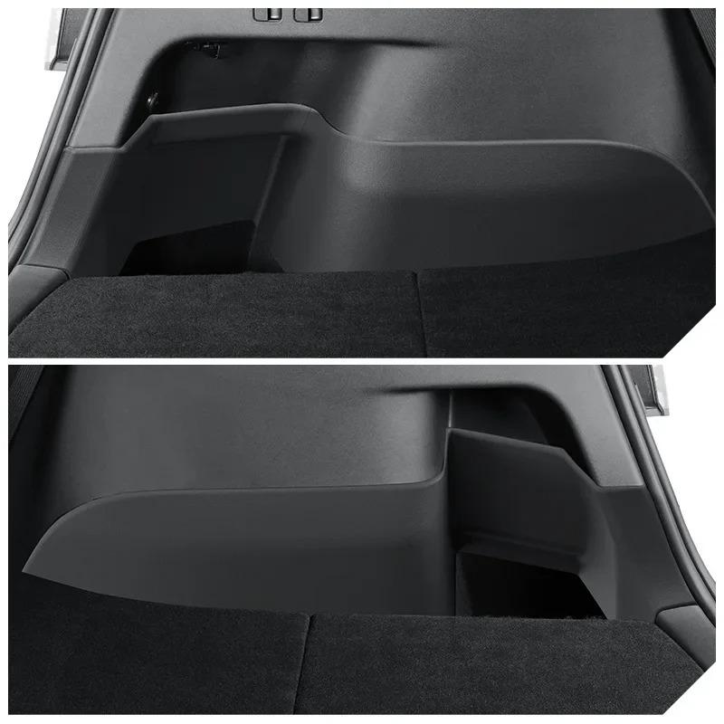 Car Trunk Guard for Tesla Model Y 2021-2024 TPE Tail Box Side Fully Wrapped Protective Panel Wear-resistant Car Mat Accessories