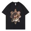 Che Glo Kat Kitten Zon T-shirt Unisex Mode Trend Vintage Korte Mouw T-shirts Casual Comfort Puur Katoen T-shirts Streetwear