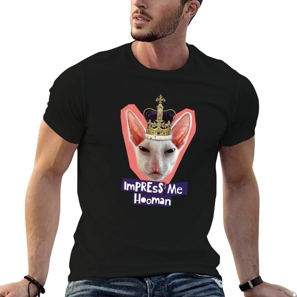 Impress Me Hoounisex Tshirt No Iron Casual Short Sleeve Top