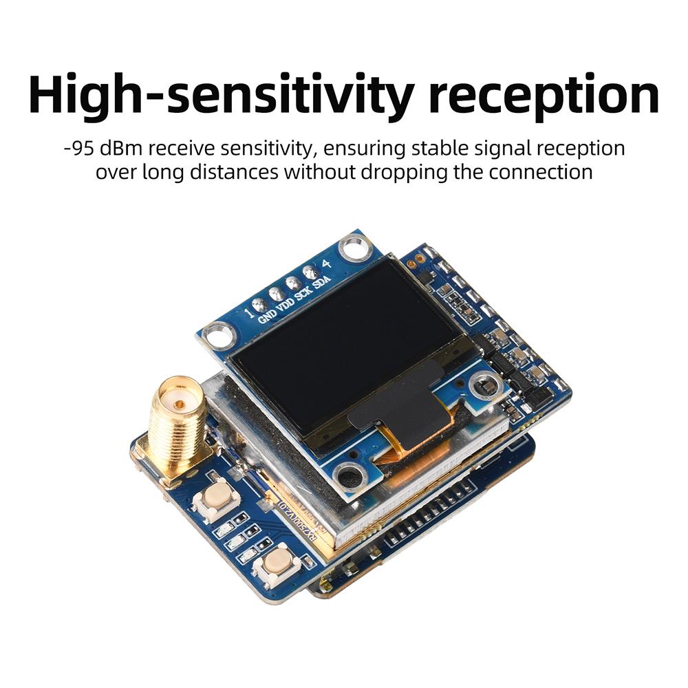 VRX-75DF 6.1-7.2 GHz Video Receiver VRX 7.2 GHz 64-Channel FPV Analog Image Transmission Receivers for FPV Drones