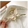 Beautiful Elegant Tassel Butterfly Pearl Grab Clip Flower Women's Fashion Sweet Metal Headwear High-end Jewelry Accessories