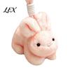 Fashionable Keychain for Handbags Scented Bunny Plush Keychain, Mini Rabbit Stuffed Animal with Fragrance Cute Kawaii Bag Decor Beads, Hanging Pendant