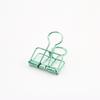 8 Colors 3 Sizes Ins Colors Gold Sliver Rose Green Purple Binder Clips Large Medium Small Office Study Binder Clips