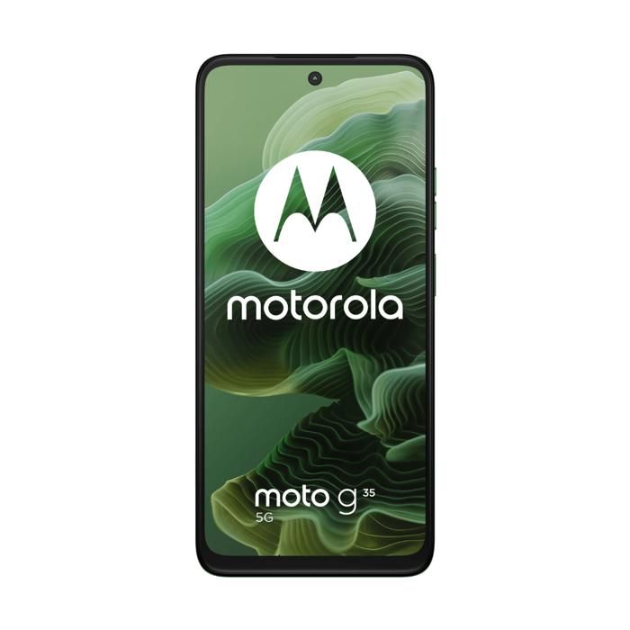 Motorola Moto G35 5G 4 Go/256 Go Vert (Leaf Green) Double SIM