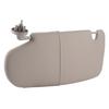 Front Left Sun Visor Replacement LeftHand Drive 1CT11BD1AA Fit for RAM 1500 2500 3500 W O Overhead Console Gray