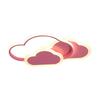 Dimmable LED Ceiling Lamp - Wrought Iron Cloud Design for Kids' Room