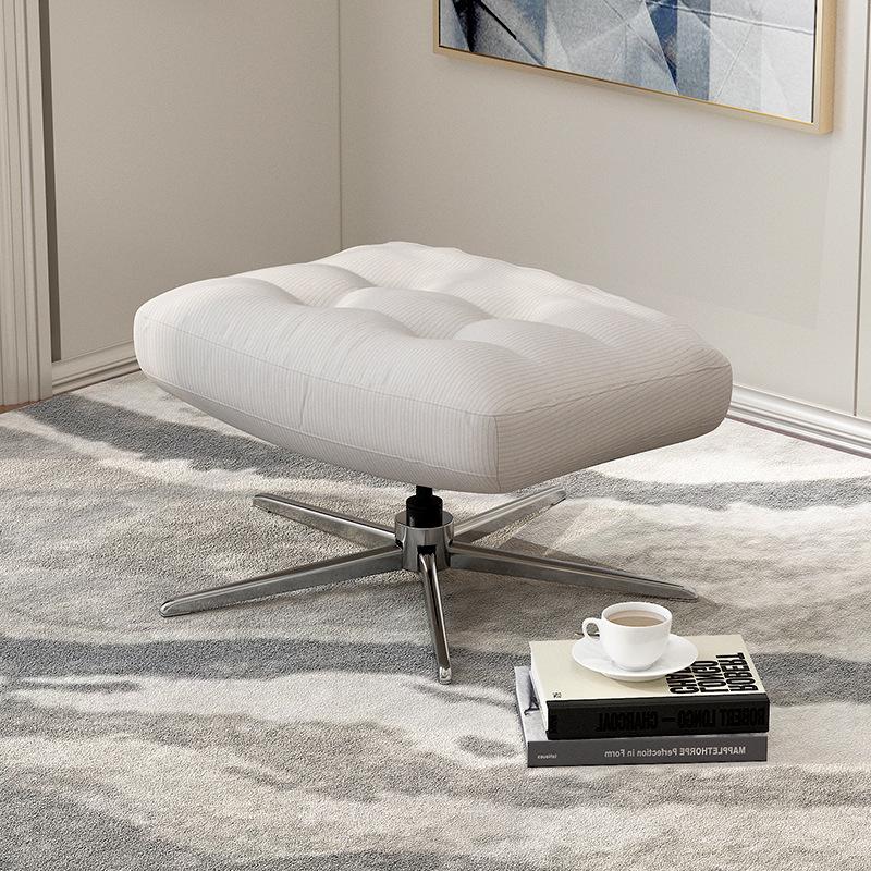 Lingge Tech Fabric Reclining Sofa Chair - Light Luxury for Living Room and Balcony