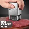 Meat Grinder Stainless Steel Hammer Mallet Pounder Tenderizer Machine Silver Tool