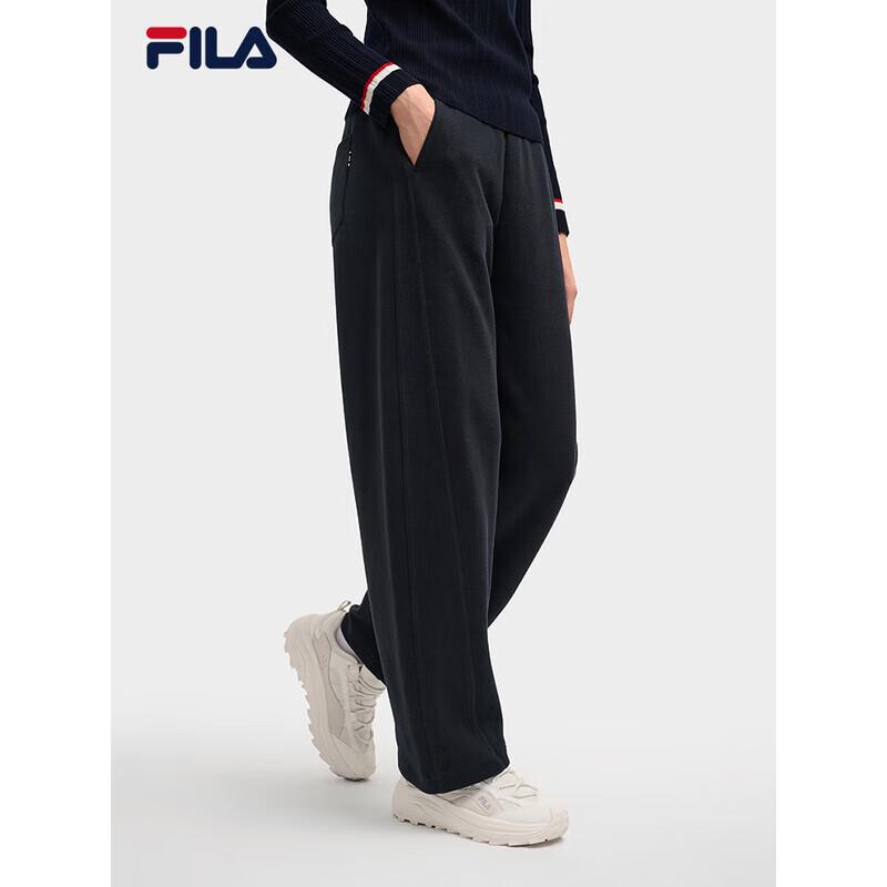 FILA Women s Winter Knit Straight-Leg Pants L