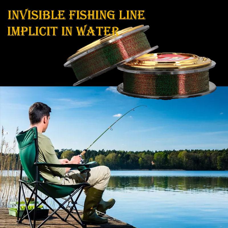 50m Fishing Nylon Line Carp Match Fishing Spot Invisible Line Main
