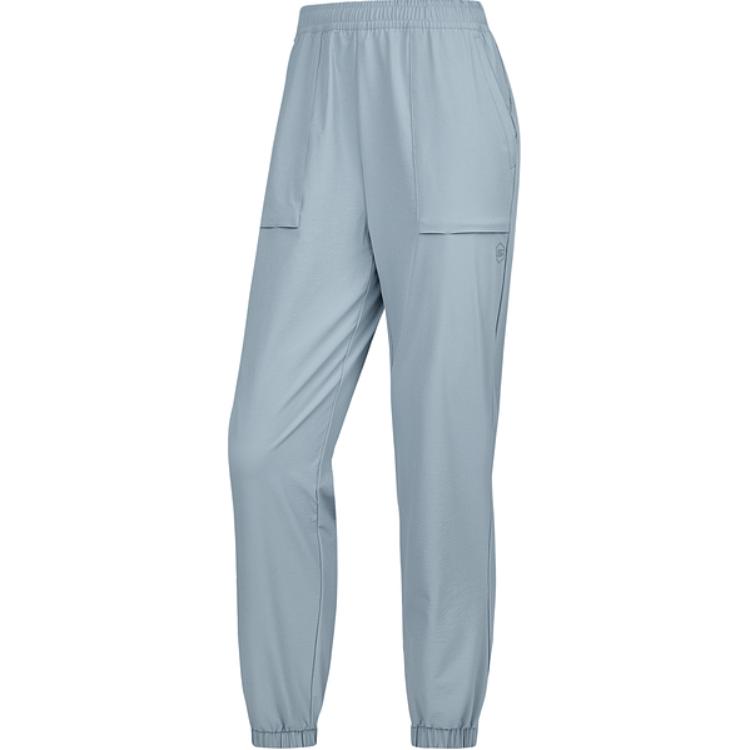 Skechers Mid Rise Cuffed Pocket Work Pants Women bottoms Wind-Grey P324W012-02N6 S