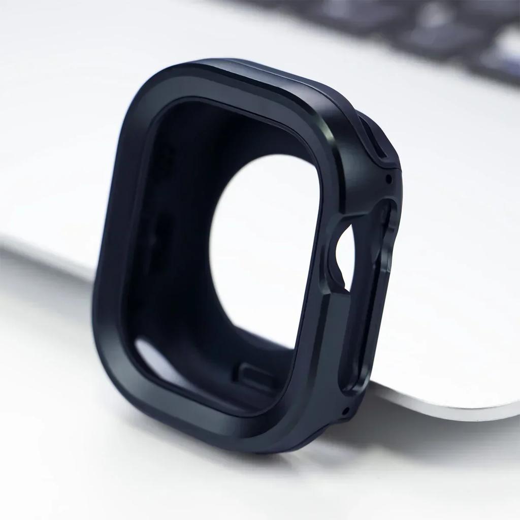 Metal Cover for Apple Watch Ultra Case 49mm 45mm 41mm 44mm 40mm Bumper Frame Shell Protector for iWatch Series SE 8 Ultra 7 6 5