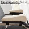 Cotton Linen Foam Elbow Pillow Chair Armrest Pad Support Arm Rest for Office Gaming Chair Armrest Chair Cushion Pad Elbow Relief