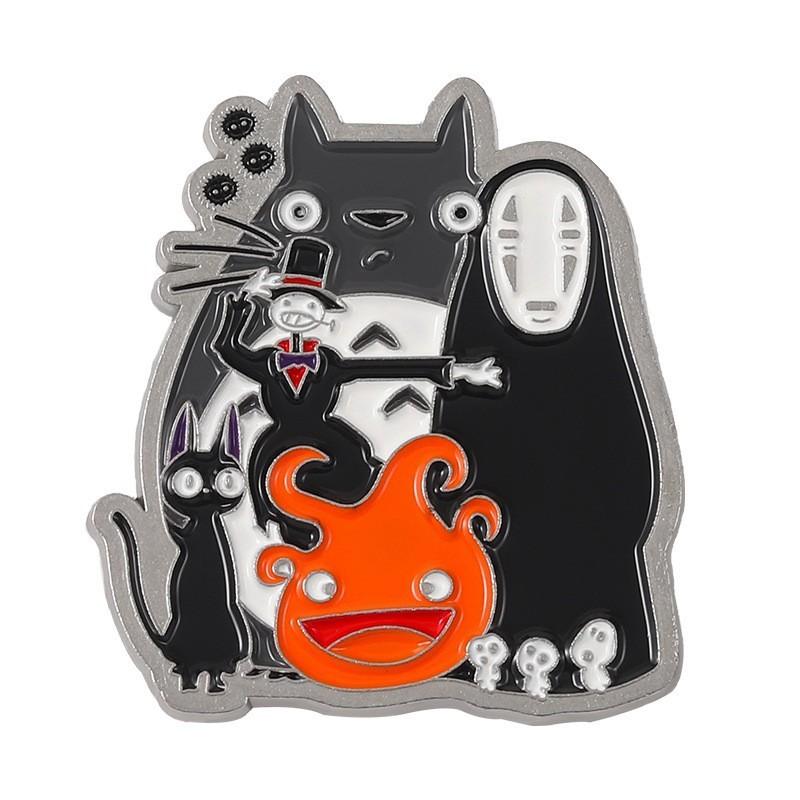 Cartoon Design Creative Brooch Pins With Eyecatching Colors And Unique Styles Ideal For Anime And Fashion Lovers