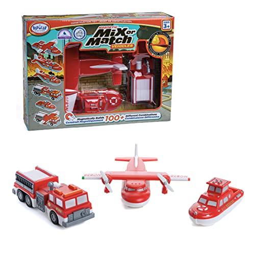Bornelund Popular Playthings Mix & Match Fire & Rescue Toys (Around 3 Years Old) PPT60317