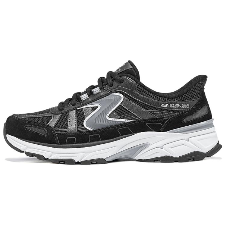 Skechers Sport Comfortable Versatile Low-Top Dad Shoes Men sneaker Black 233153-BLK