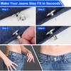 Xiaomi 12Pcs Jean Button Pins No Sew Instant Replacement Buttons Adjustable Reusable  Snap Tack Pant Button Tightener for Loose Jeans