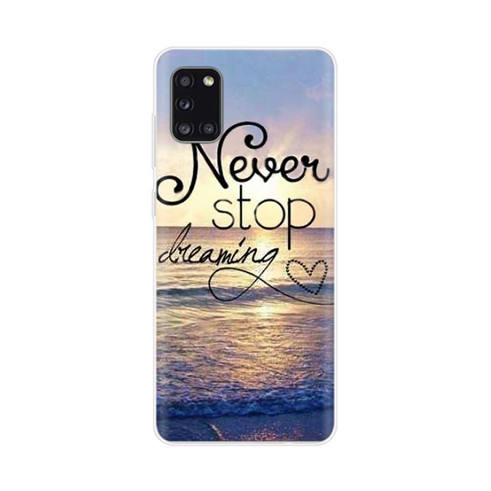 For Samsung Galaxy A31 Case Soft TPU Silicon Case For Samsung A31 A 31 SM-A315F Silicone Back Cover For Samsung A31 Phone Case