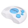Shower Radio Water Proof Adjustable Volume AM FM Bathroom Radio Portable Easy Tuning Blue