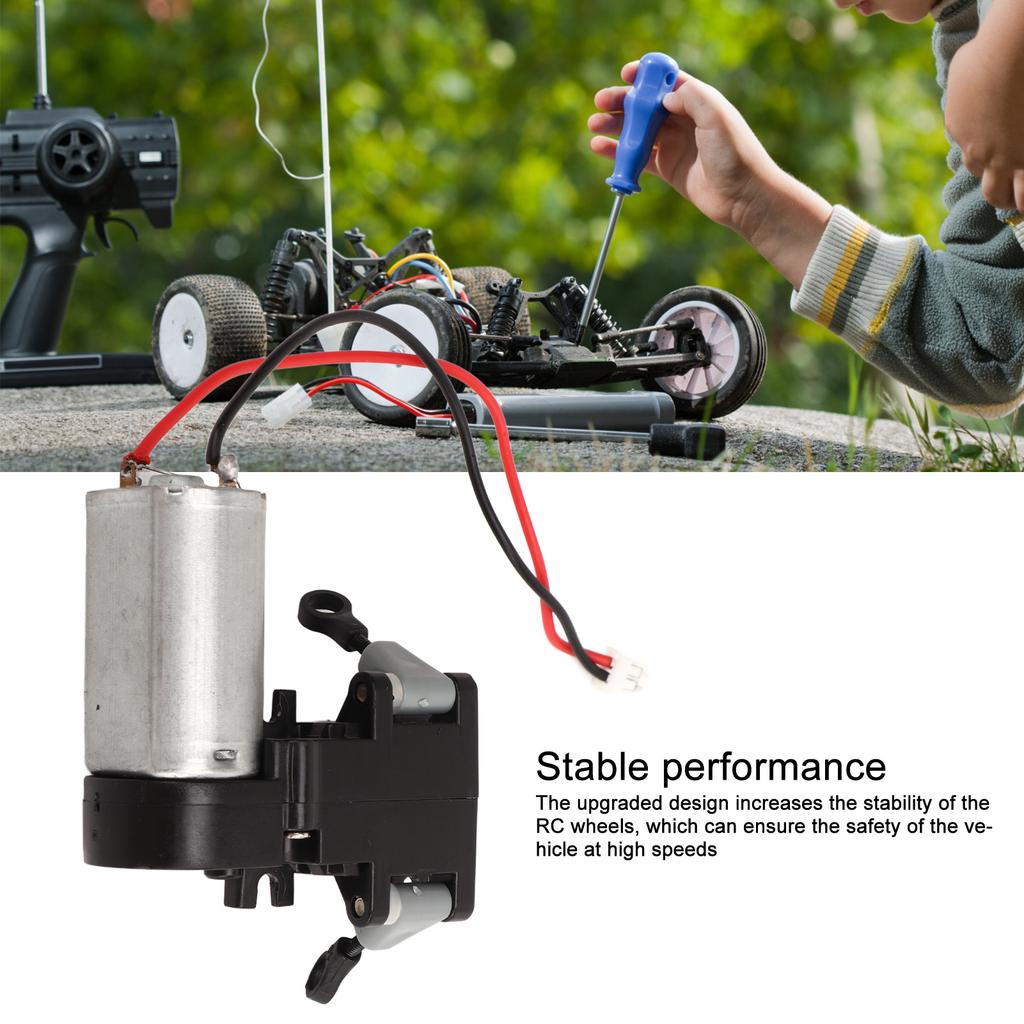 RC Car Gearbox Strong Power Personalized Style Drive Replacement Parts Fit For AE86 Remote Control Car