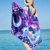 Rainbow Unicorn Fantasy Beach Towel, Super Soft Microfiber, Gift for Her/Him, Birthday, for Pool, Beach, Travel, Home Decor Fan Gifts