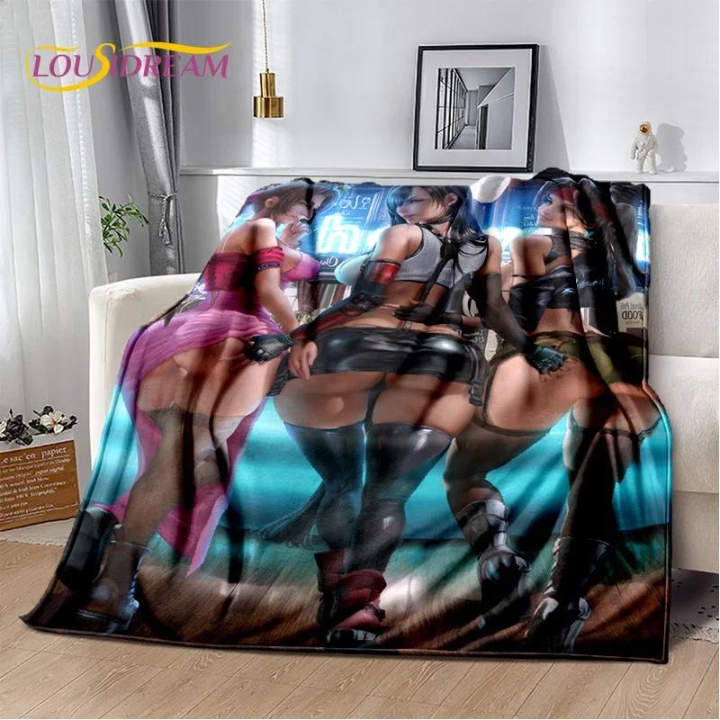 Seksikas pitsist iludustüdruk daam koomiksianime tegelase tekk, pehme visketekk koduks magamistupp voodi diivan piknik kontorikate kingitus