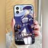 Pretty V-Vladilena Milize Anime 86 Eighty Six Phone Case Cool Black Silicone Soft For IPhone 16 15 14 13 12 11 X XR Plus Pro Max