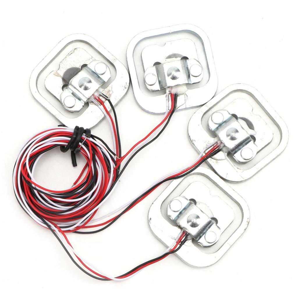 HX711 Module  4 Pcs Personal 50Kg Half Bridge Strain Gauge Weighting Sensor Set
