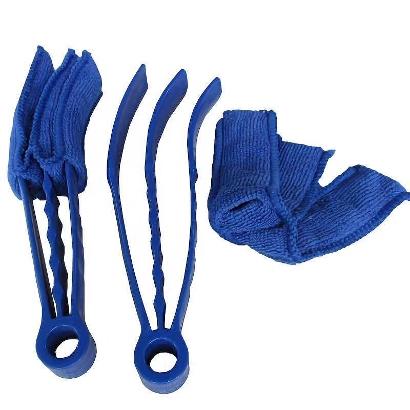 1 Stück Wiederverwendbarer Fensterreiniger - Waschbare, Abnehmbare Bürste für Jalousien, Rollläden, Vorhänge & Lüftungsschlitze, Mehrzweck-Haushaltsreinigungswerkzeug