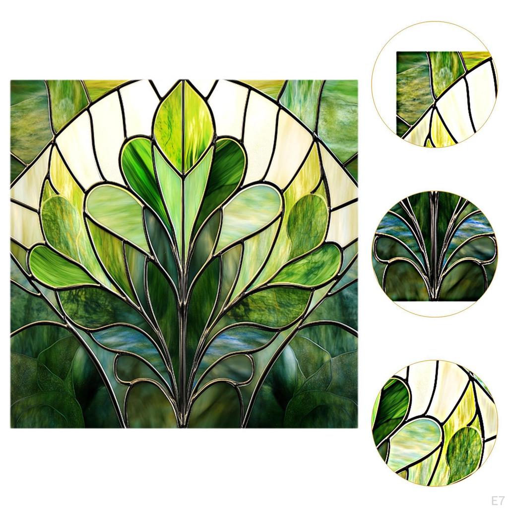 Window Cling Art PVC Sticker for Restaurant Shower Door Bedroom Bathroom