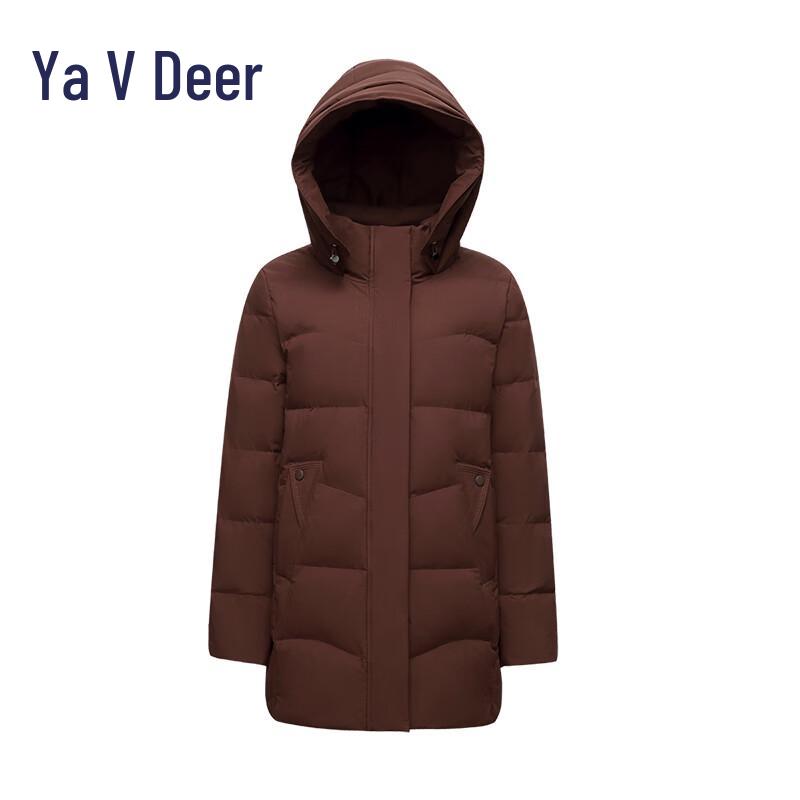 

Женский длинный пуховик Yalu EW с капюшоном в стиле кэжуал YYXFF5051 2XL