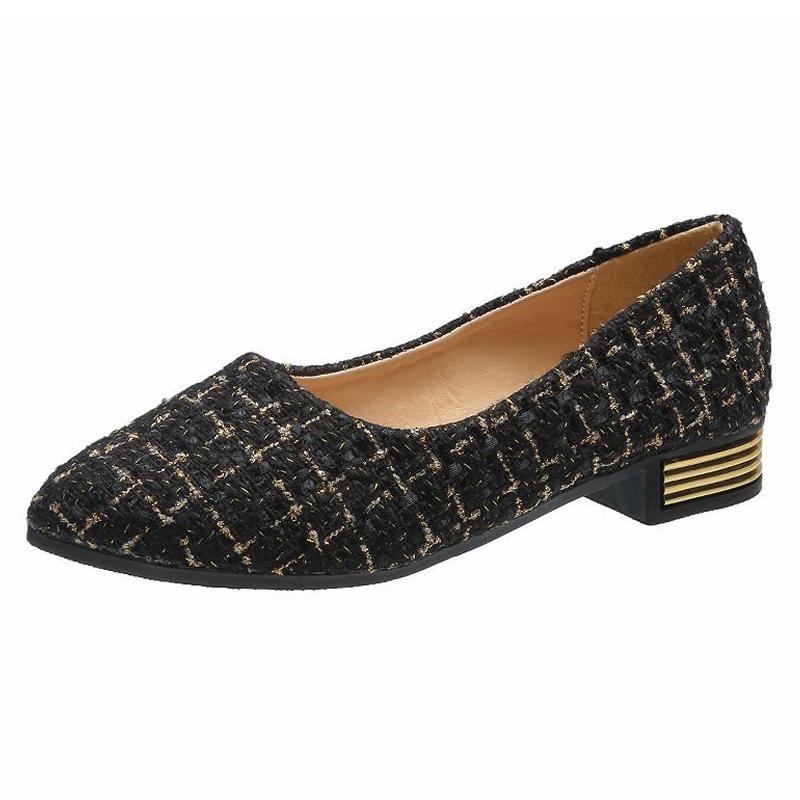 

Women Pointed Toe Square Heel Shoes Lady Office Shallow Mouth Mid-heel Single Shoes Comfy Breathable Banquet Party Women Shoes 42 чорний