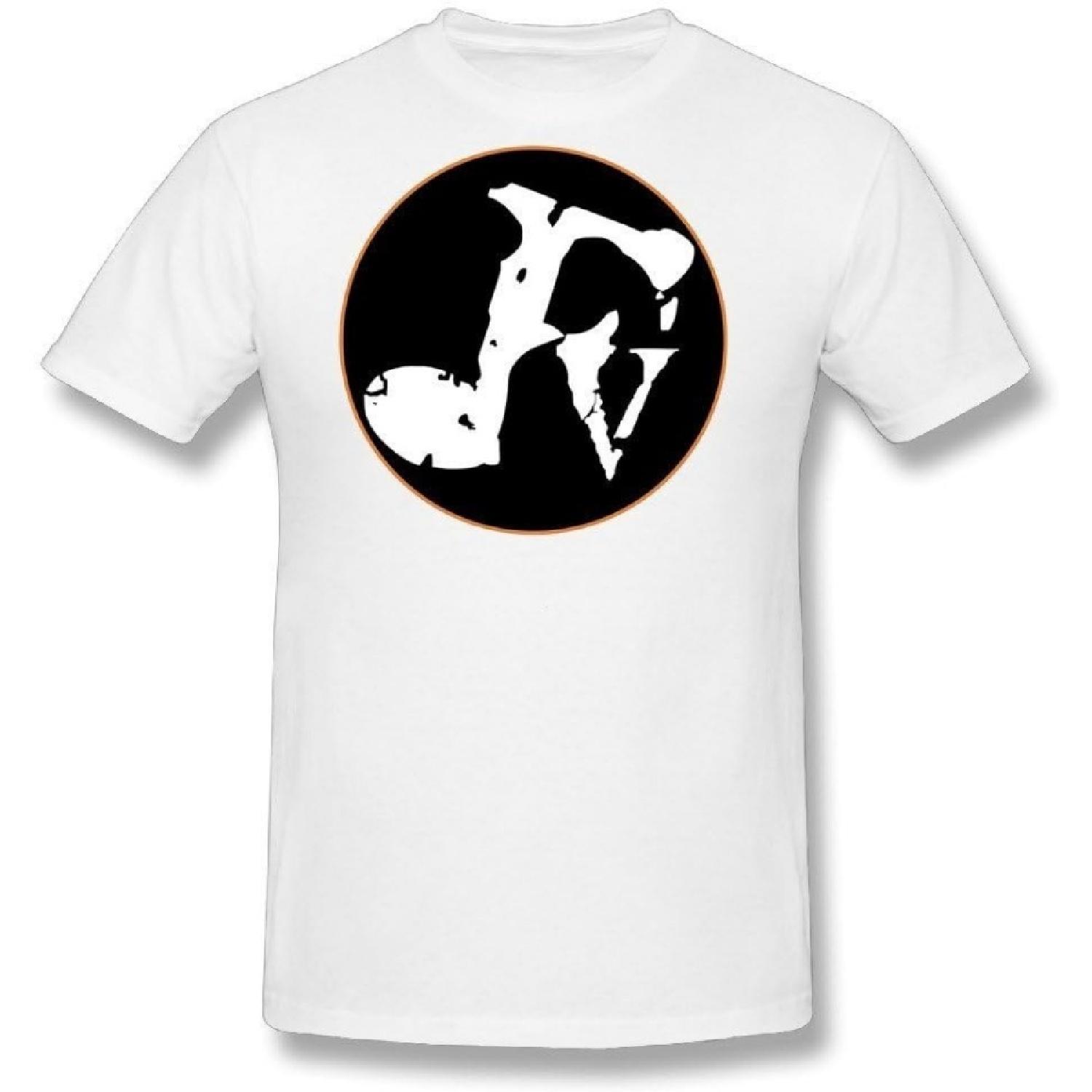 

FENGTING Men s Funk Volume Logo T-Shirt XXXXXL білий