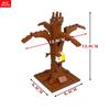 MOC Bricks Green Tree Series Construction Building Blocks Plant City Garden Street Lake View Park Jungle Christmas Toys For Kids