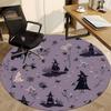 1pc Witchcraft Fantasy Office Round Area Rug, Indoor Mat Suitable For Office, Under Office Chairs Bedroom Living Room Home Decor, Room Deco