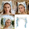 Plüsch Flauschige Katzenohren Haarreif für Mädchen Damen Halloween Cosplay Party Kostüm Süße Lolita Kopfschmuck Geschenke