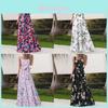 Urban Casual Print Dress With Belt For Summer Fashion Enthusiasts