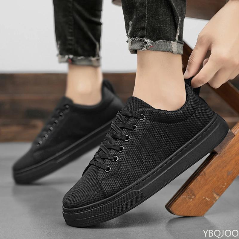 Fashion Casual Men's Canvas Shoes Trendy Versatile Board Shoe Fashion Comfortable Sneakers Lightweight Non Slip Male Shoes Homme Zapatos