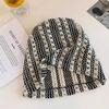 Handmade crochet hollow stacked hat for women, summer breathable vintage versatile pullover hat, loose face-flattering small hood trendy