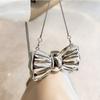 Flower Shaped Luxury Evening Bags Sparkling Mini Lipstick Bag Exquisite Banquet Chain Bag  Girls