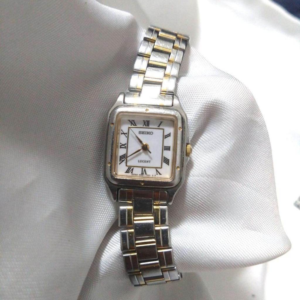 [USED] Extremely Rare SEIKO Roman Combination Watch with Replaced Battery